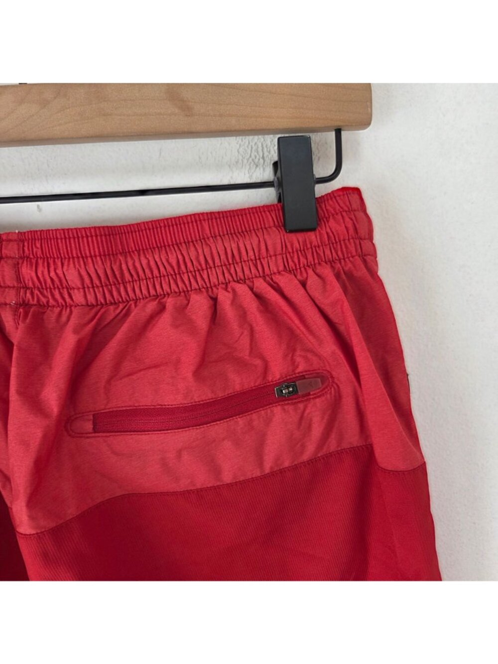 Adidas Windreaker Red Track Pants Exercise Running Workout Men's M - Picture 7 of 12